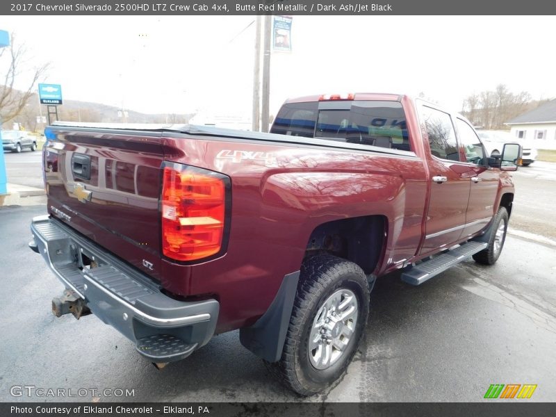 Butte Red Metallic / Dark Ash/Jet Black 2017 Chevrolet Silverado 2500HD LTZ Crew Cab 4x4