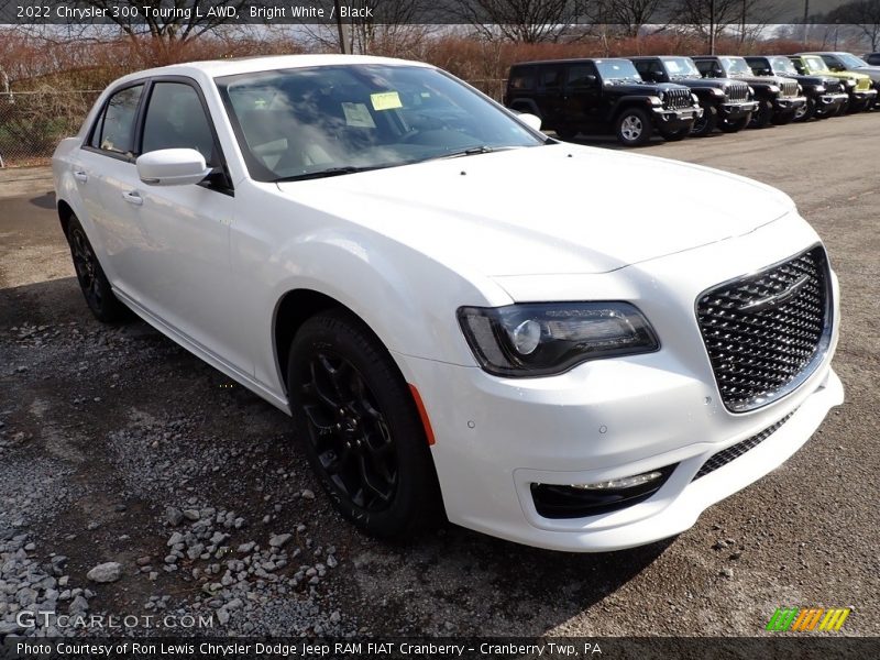 Bright White / Black 2022 Chrysler 300 Touring L AWD