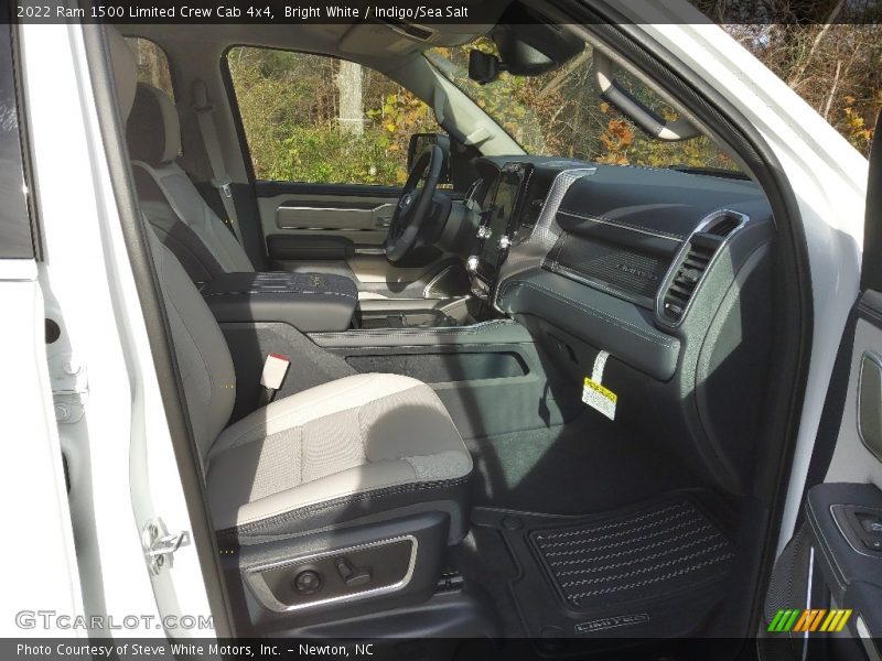 Front Seat of 2022 1500 Limited Crew Cab 4x4