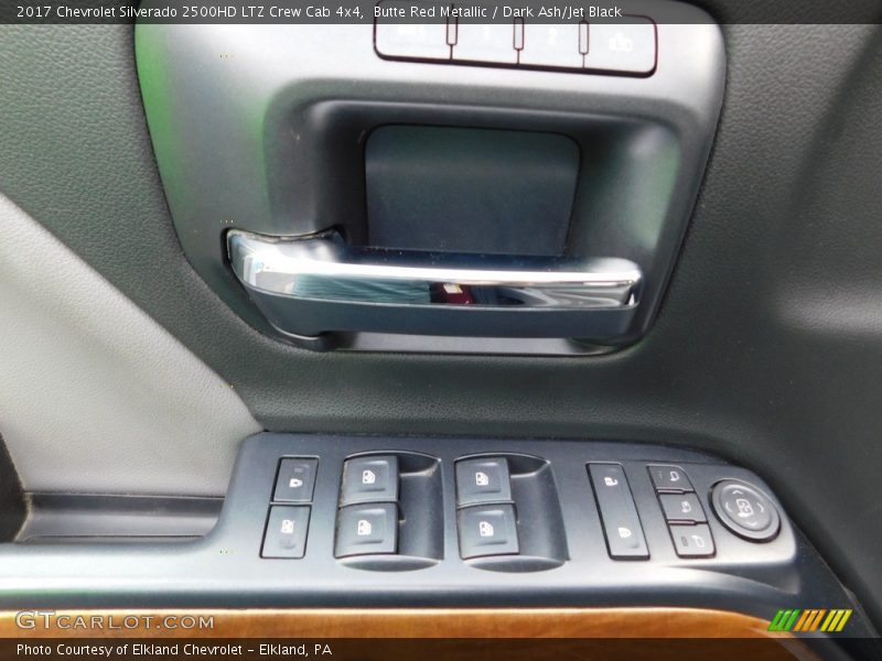 Butte Red Metallic / Dark Ash/Jet Black 2017 Chevrolet Silverado 2500HD LTZ Crew Cab 4x4