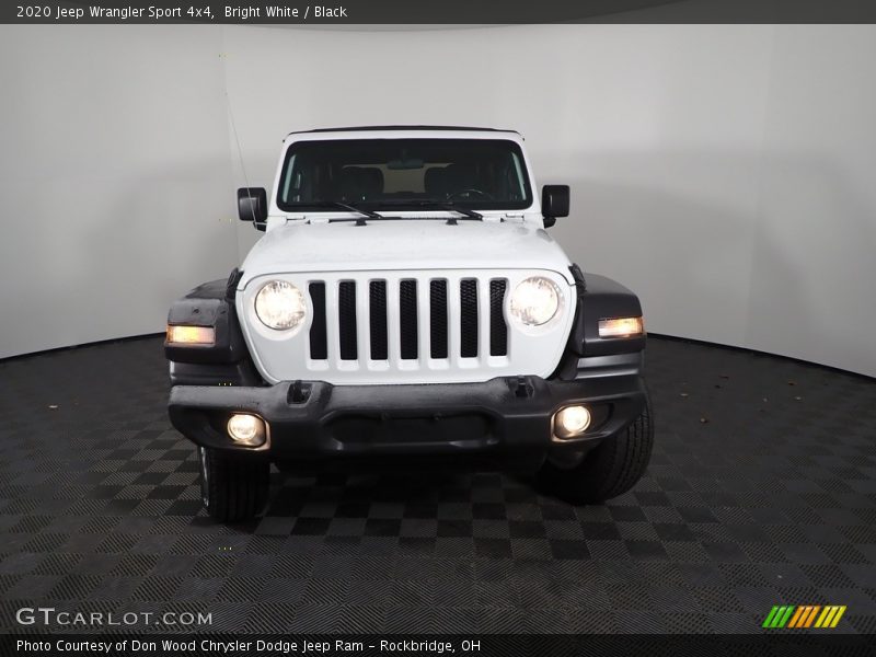 Bright White / Black 2020 Jeep Wrangler Sport 4x4