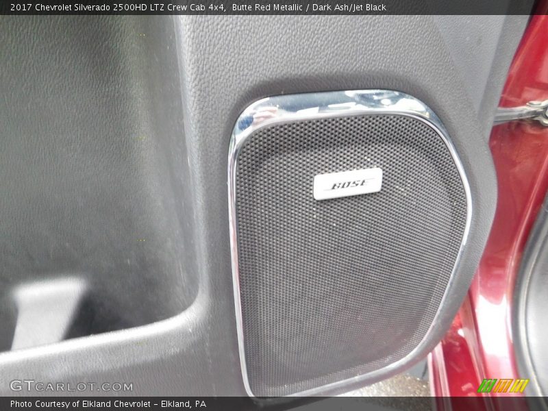 Butte Red Metallic / Dark Ash/Jet Black 2017 Chevrolet Silverado 2500HD LTZ Crew Cab 4x4