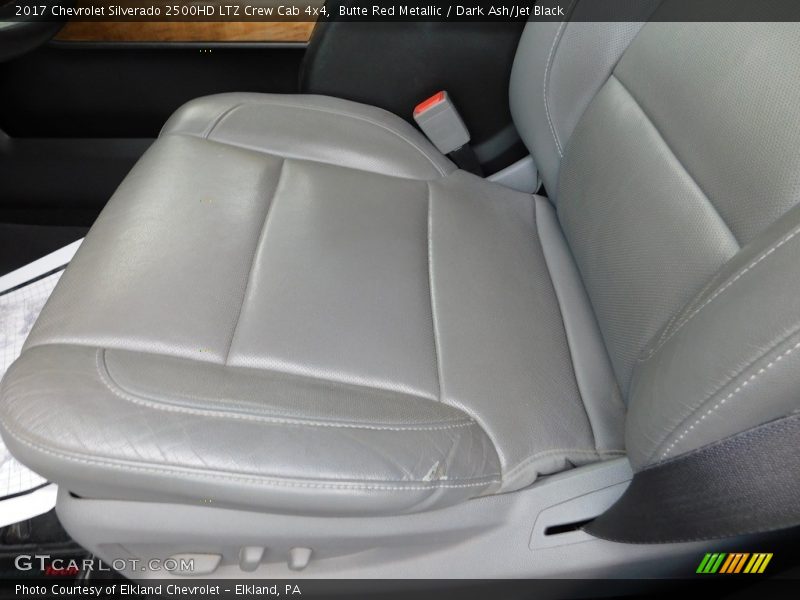 Butte Red Metallic / Dark Ash/Jet Black 2017 Chevrolet Silverado 2500HD LTZ Crew Cab 4x4