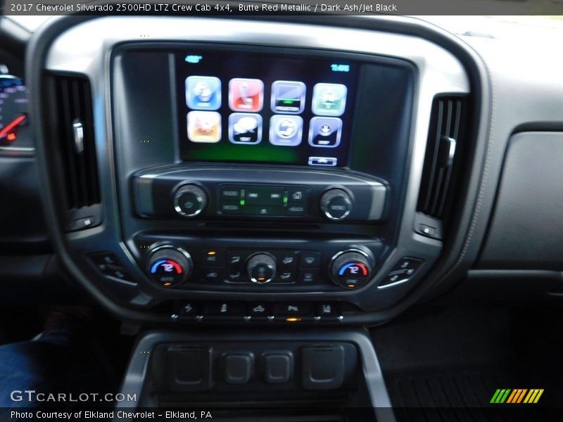 Butte Red Metallic / Dark Ash/Jet Black 2017 Chevrolet Silverado 2500HD LTZ Crew Cab 4x4