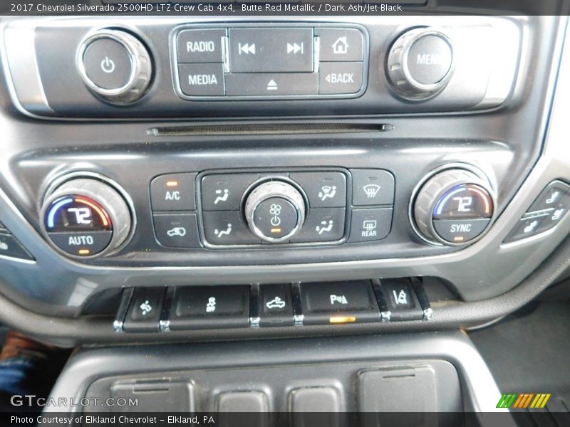 Controls of 2017 Silverado 2500HD LTZ Crew Cab 4x4