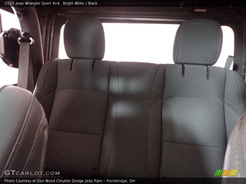 Bright White / Black 2020 Jeep Wrangler Sport 4x4