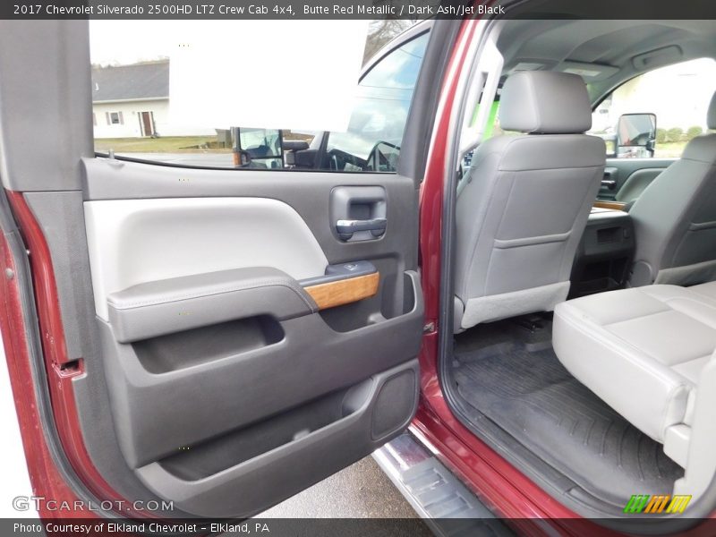 Butte Red Metallic / Dark Ash/Jet Black 2017 Chevrolet Silverado 2500HD LTZ Crew Cab 4x4