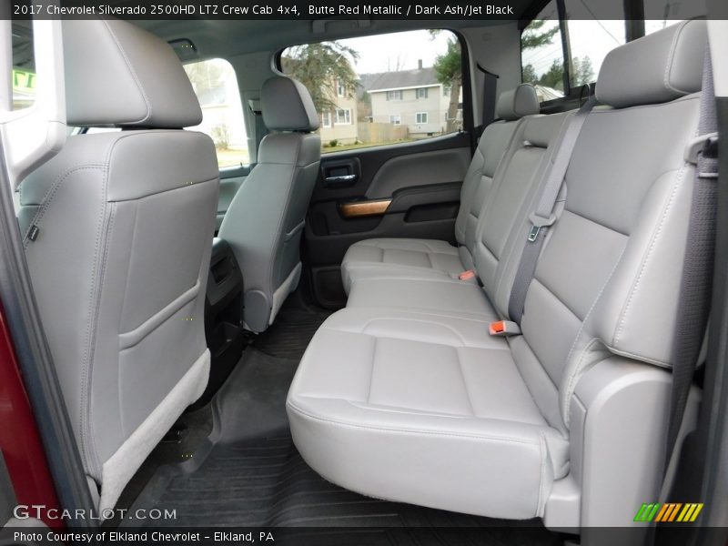 Rear Seat of 2017 Silverado 2500HD LTZ Crew Cab 4x4