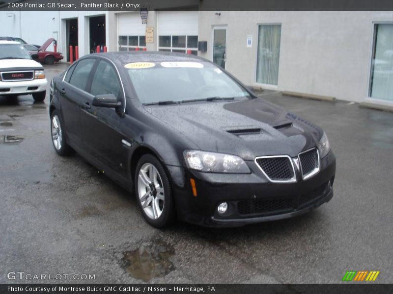 Panther Black / Onyx 2009 Pontiac G8 Sedan