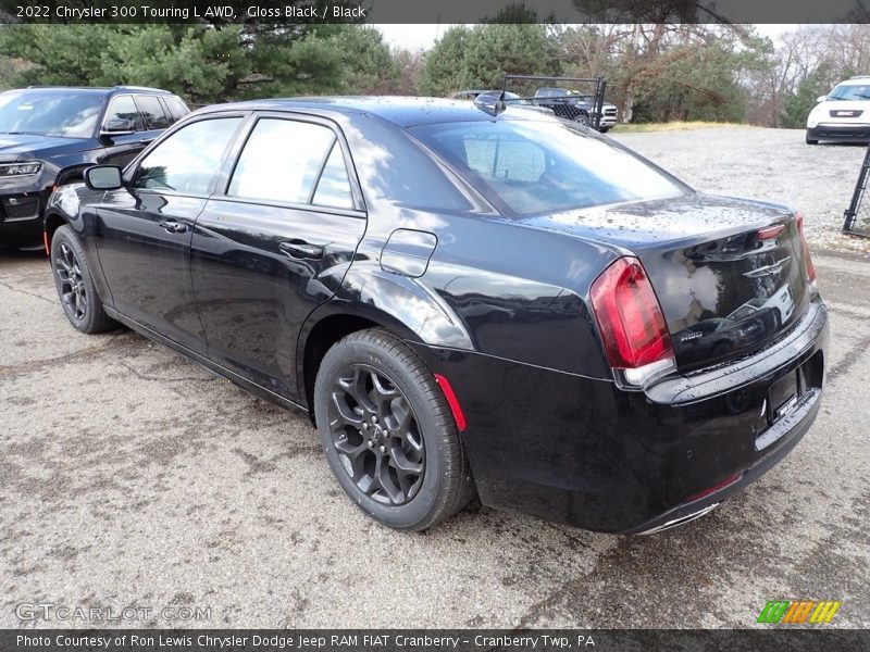 Gloss Black / Black 2022 Chrysler 300 Touring L AWD