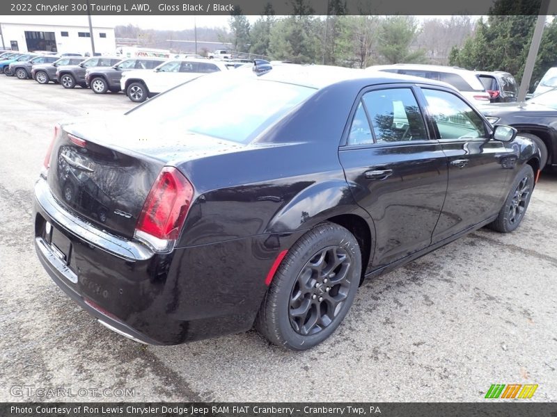 Gloss Black / Black 2022 Chrysler 300 Touring L AWD