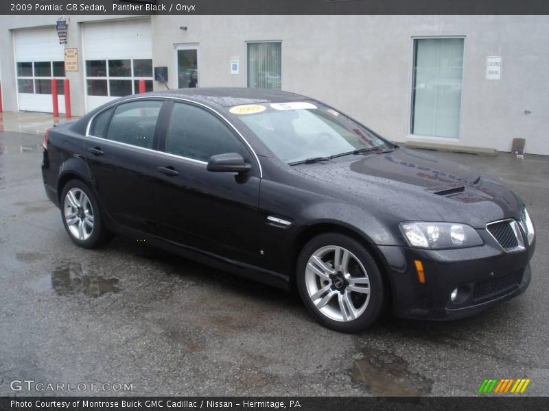 Panther Black / Onyx 2009 Pontiac G8 Sedan