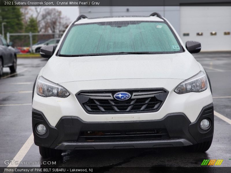 Crystal White Pearl / Gray 2021 Subaru Crosstrek Sport