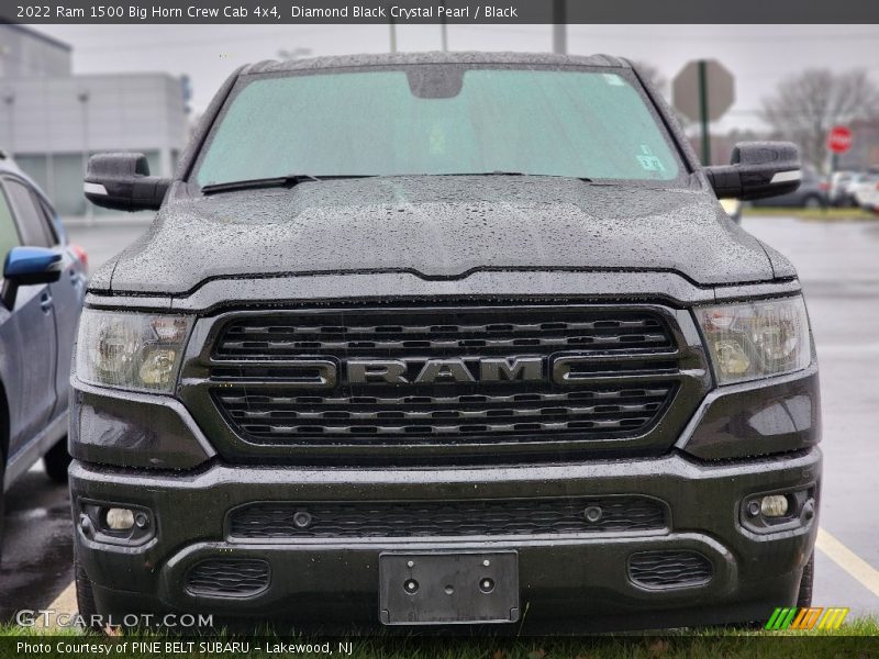 Diamond Black Crystal Pearl / Black 2022 Ram 1500 Big Horn Crew Cab 4x4