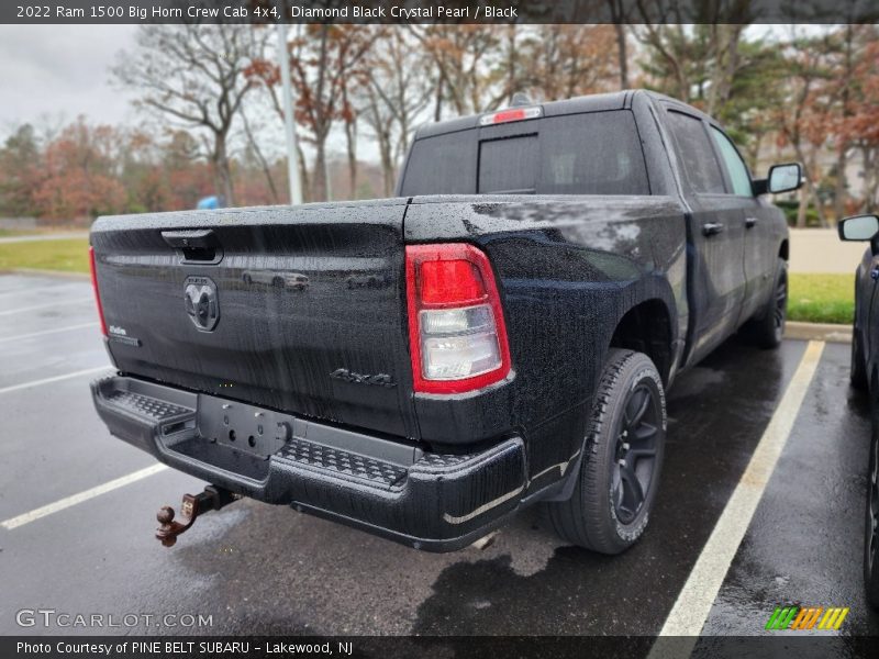 Diamond Black Crystal Pearl / Black 2022 Ram 1500 Big Horn Crew Cab 4x4