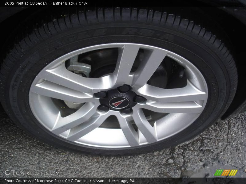 Panther Black / Onyx 2009 Pontiac G8 Sedan