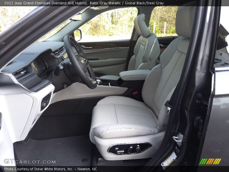 Front Seat of 2022 Grand Cherokee Overland 4XE Hybrid