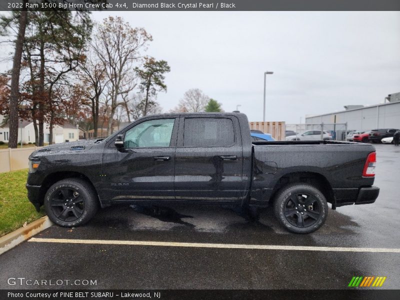 Diamond Black Crystal Pearl / Black 2022 Ram 1500 Big Horn Crew Cab 4x4