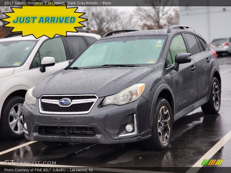 Dark Gray Metallic / Black 2017 Subaru Crosstrek 2.0i Limited