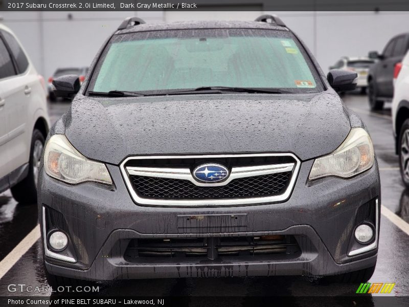 Dark Gray Metallic / Black 2017 Subaru Crosstrek 2.0i Limited
