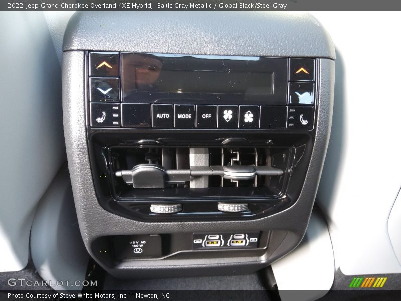 Baltic Gray Metallic / Global Black/Steel Gray 2022 Jeep Grand Cherokee Overland 4XE Hybrid