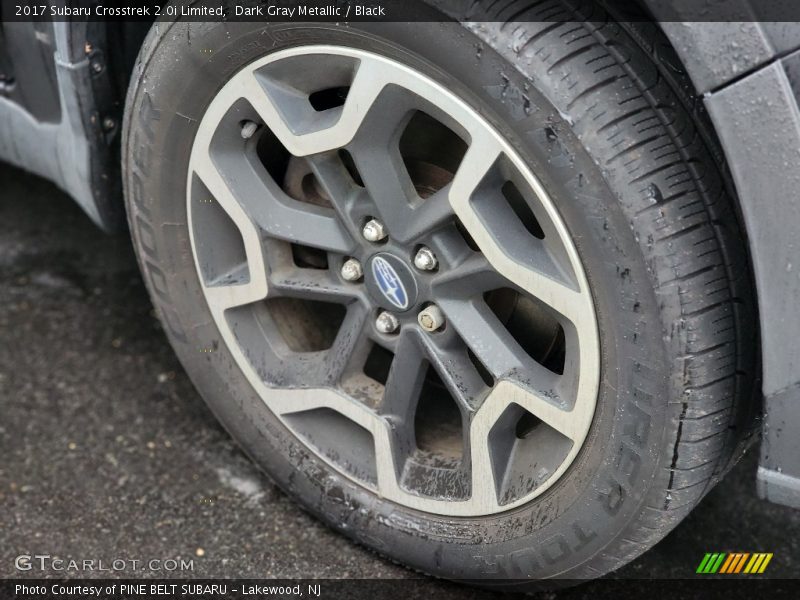Dark Gray Metallic / Black 2017 Subaru Crosstrek 2.0i Limited