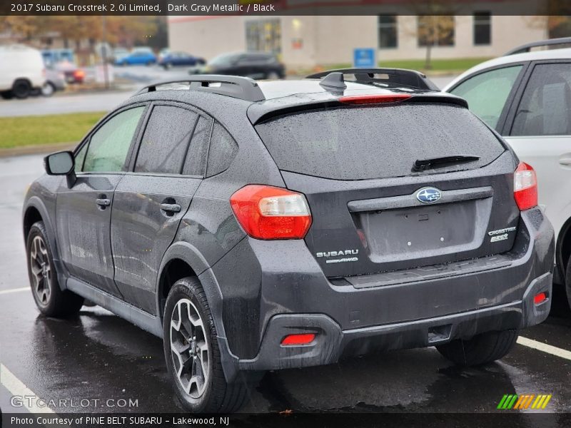 Dark Gray Metallic / Black 2017 Subaru Crosstrek 2.0i Limited