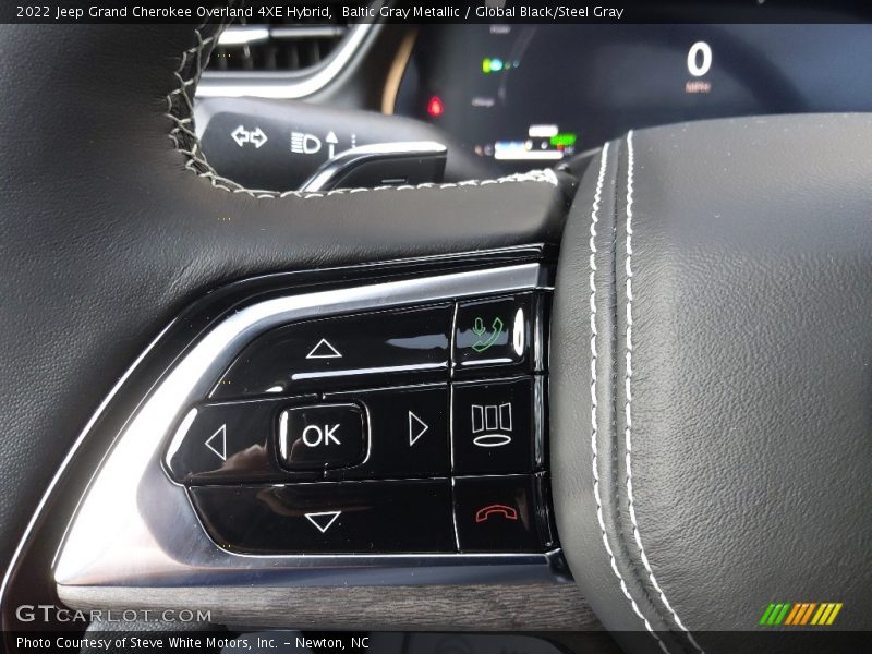  2022 Grand Cherokee Overland 4XE Hybrid Steering Wheel
