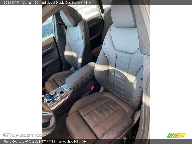 Front Seat of 2023 i4 Series M50