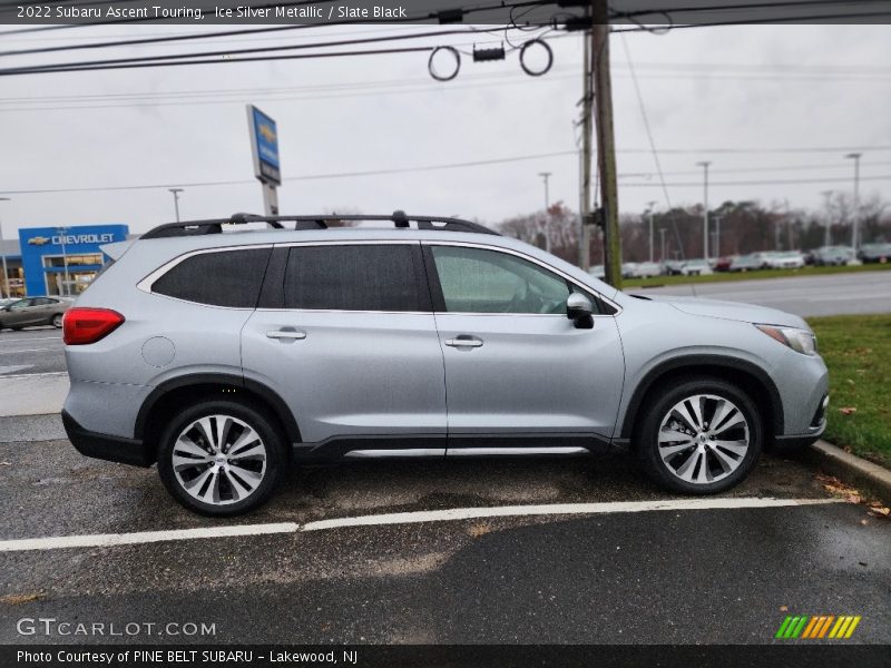 Ice Silver Metallic / Slate Black 2022 Subaru Ascent Touring