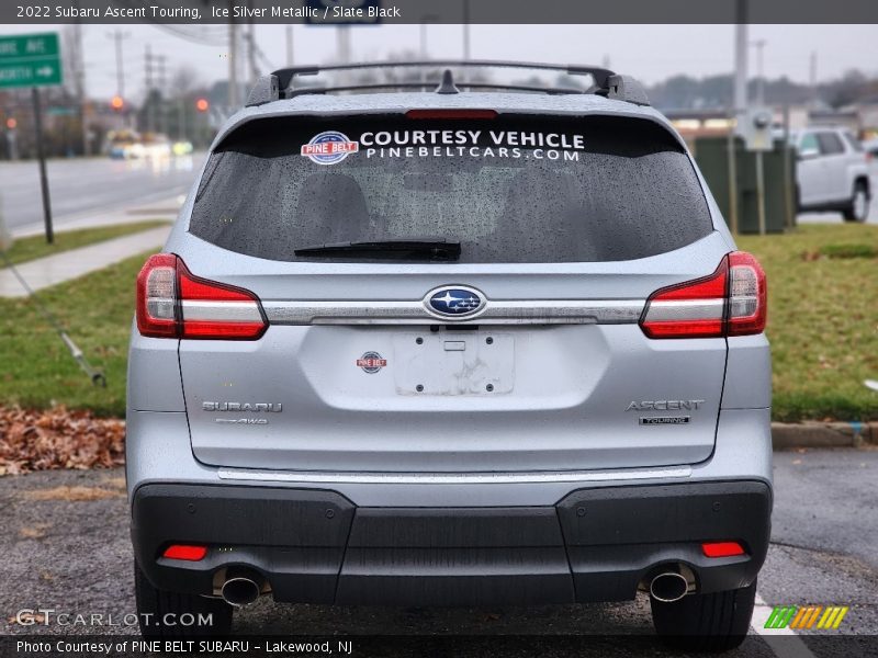 Ice Silver Metallic / Slate Black 2022 Subaru Ascent Touring