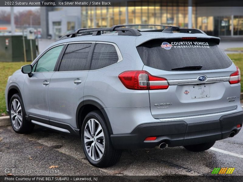 Ice Silver Metallic / Slate Black 2022 Subaru Ascent Touring