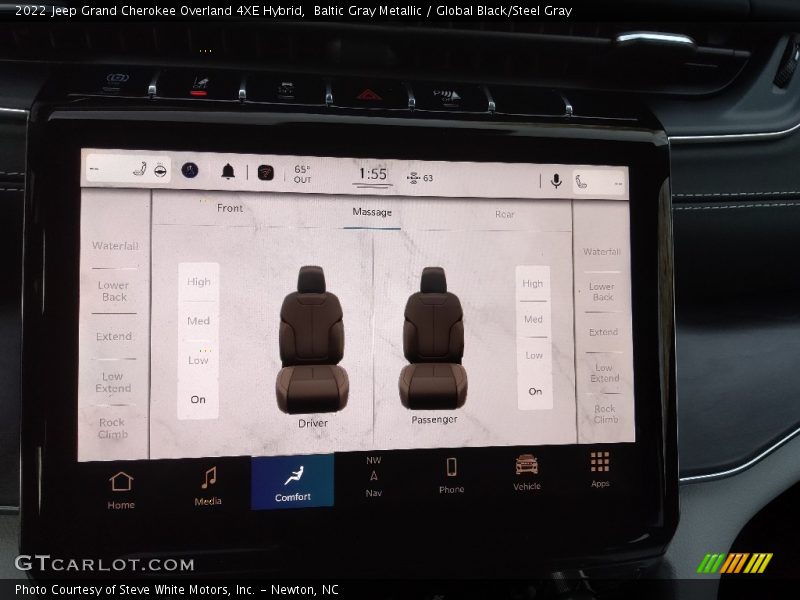 Baltic Gray Metallic / Global Black/Steel Gray 2022 Jeep Grand Cherokee Overland 4XE Hybrid