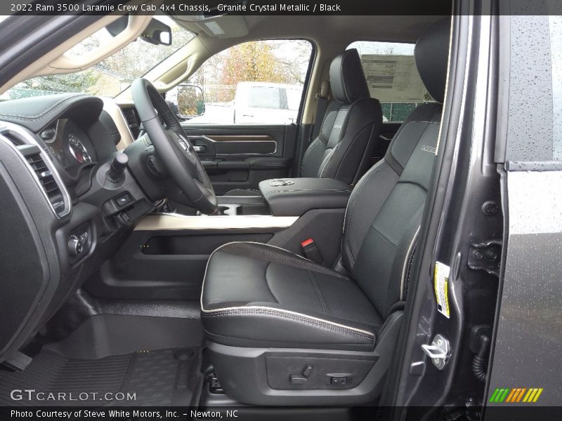 Front Seat of 2022 3500 Laramie Crew Cab 4x4 Chassis