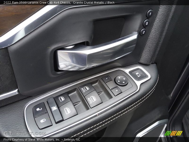 Controls of 2022 3500 Laramie Crew Cab 4x4 Chassis