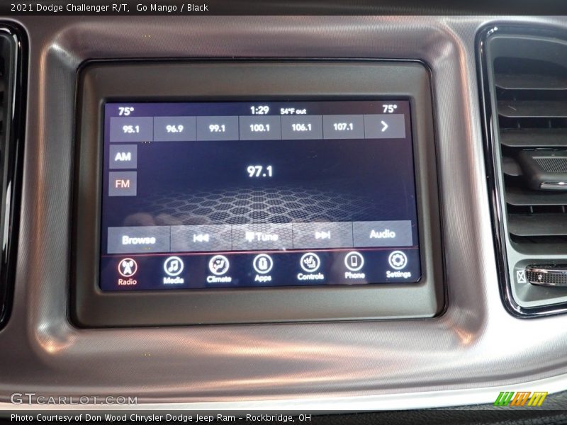 Go Mango / Black 2021 Dodge Challenger R/T