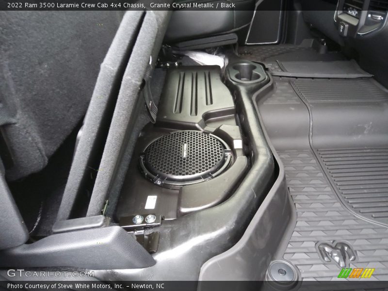 Granite Crystal Metallic / Black 2022 Ram 3500 Laramie Crew Cab 4x4 Chassis