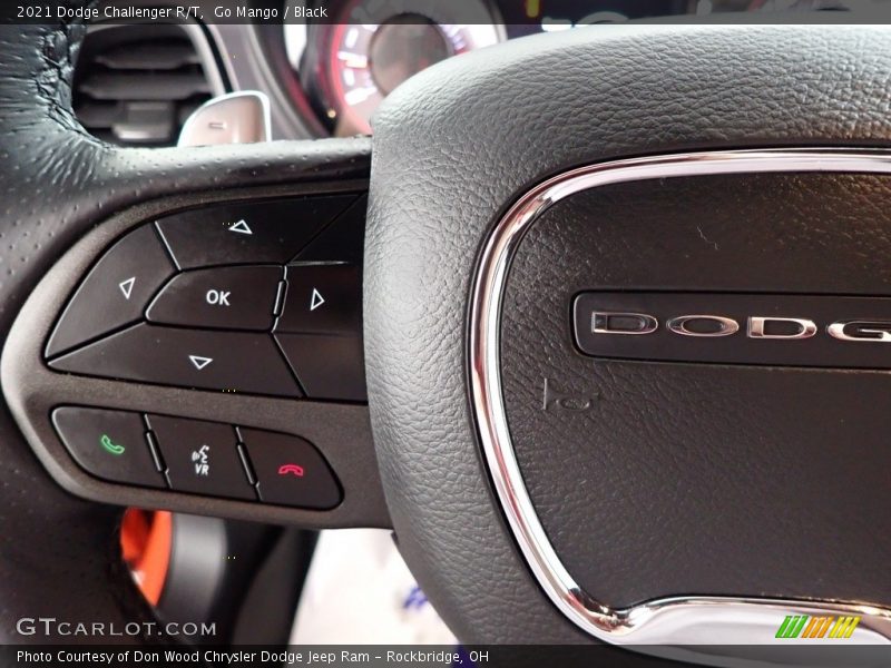 Go Mango / Black 2021 Dodge Challenger R/T