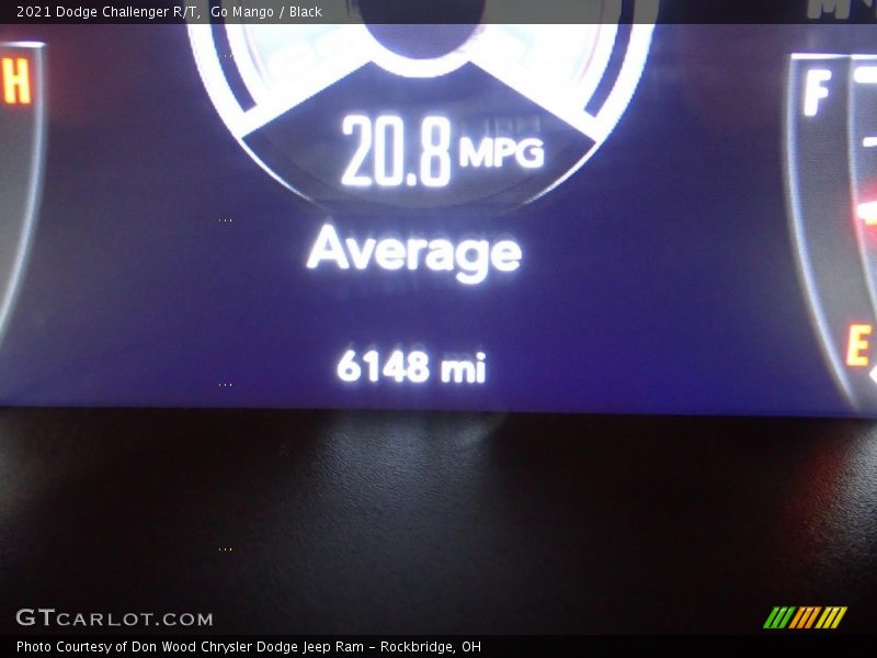 Go Mango / Black 2021 Dodge Challenger R/T