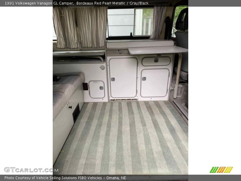 Rear Seat of 1991 Vanagon GL Camper