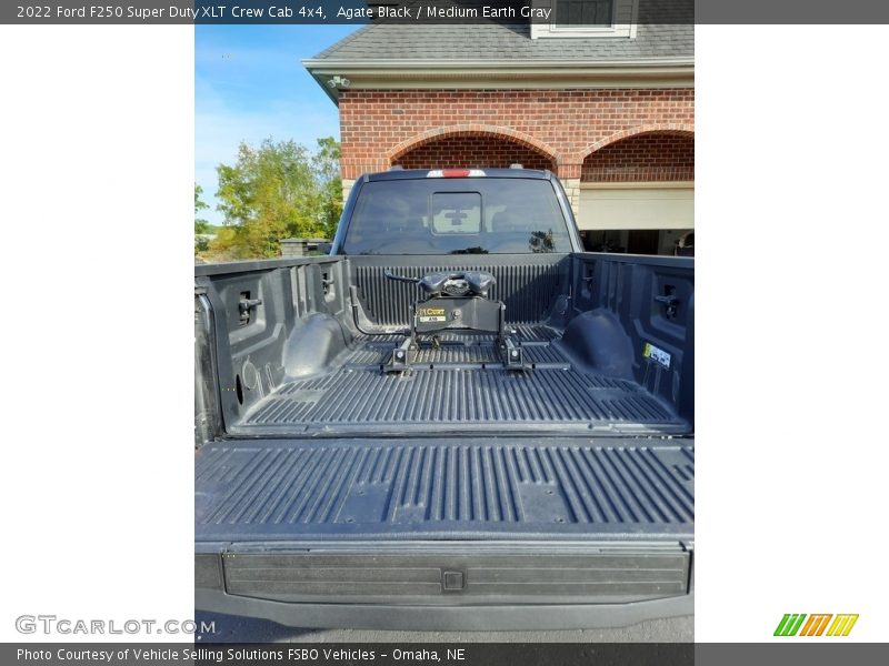 Agate Black / Medium Earth Gray 2022 Ford F250 Super Duty XLT Crew Cab 4x4