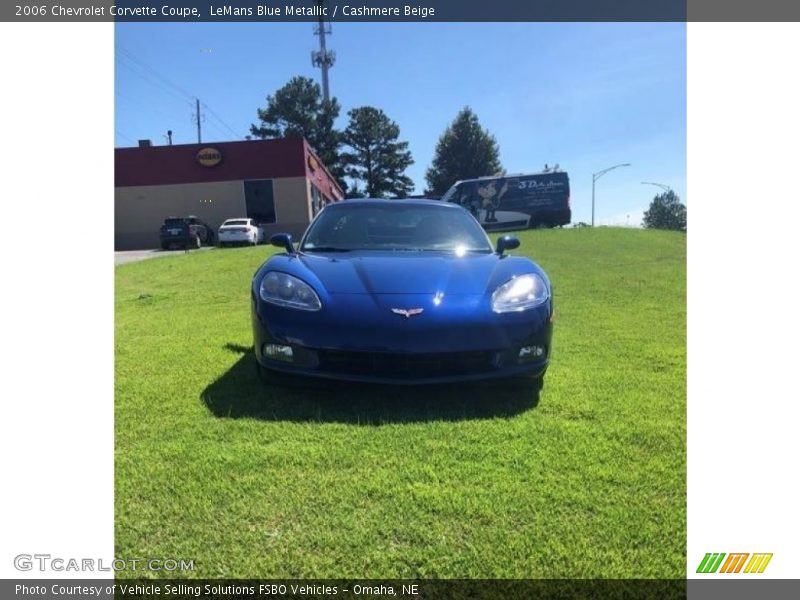 LeMans Blue Metallic / Cashmere Beige 2006 Chevrolet Corvette Coupe