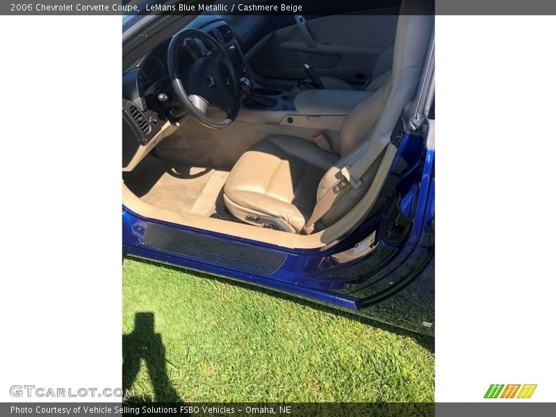 LeMans Blue Metallic / Cashmere Beige 2006 Chevrolet Corvette Coupe