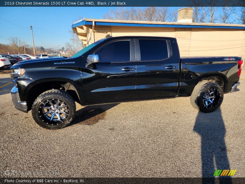 Black / Jet Black 2019 Chevrolet Silverado 1500 LT Crew Cab 4WD