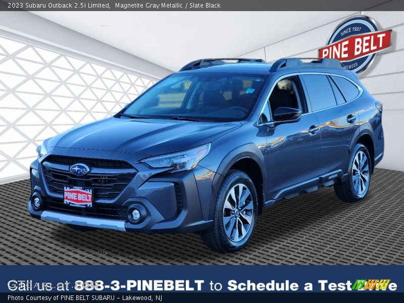 Magnetite Gray Metallic / Slate Black 2023 Subaru Outback 2.5i Limited