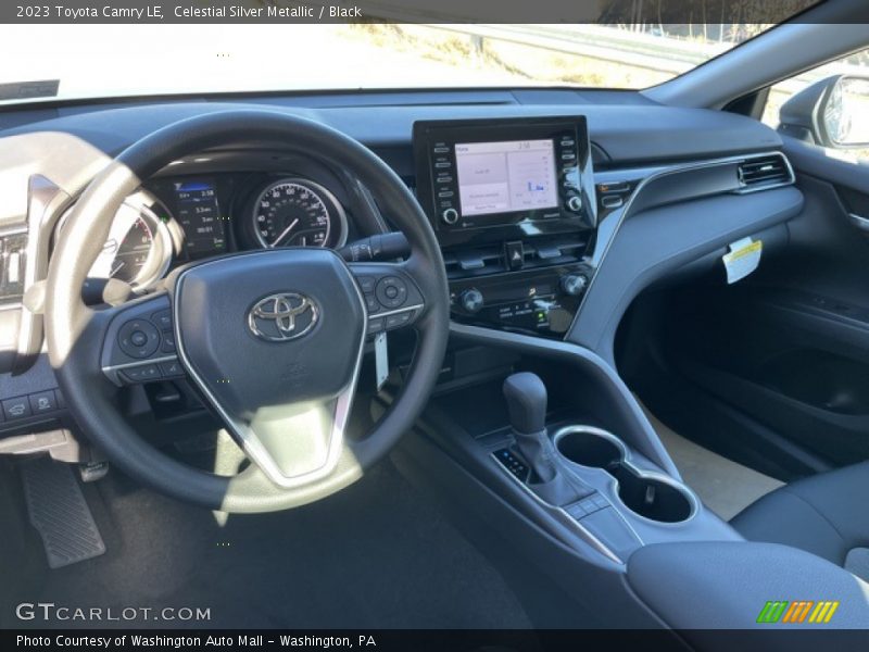 Celestial Silver Metallic / Black 2023 Toyota Camry LE