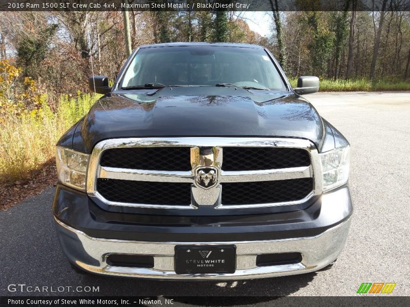 Maximum Steel Metallic / Black/Diesel Gray 2016 Ram 1500 SLT Crew Cab 4x4