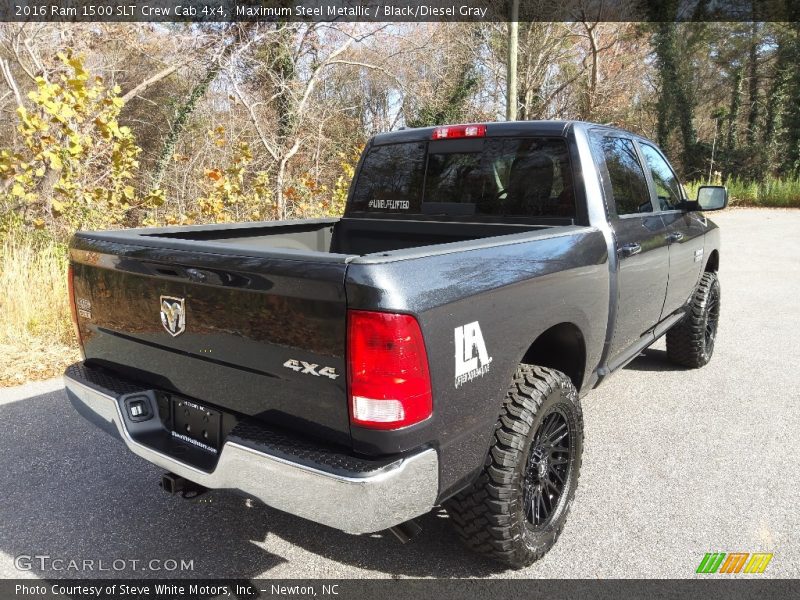 Maximum Steel Metallic / Black/Diesel Gray 2016 Ram 1500 SLT Crew Cab 4x4