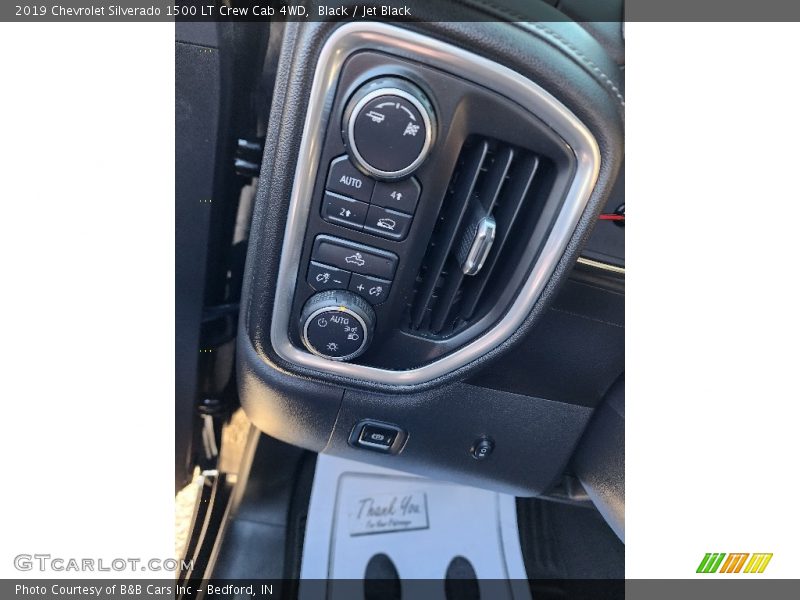 Black / Jet Black 2019 Chevrolet Silverado 1500 LT Crew Cab 4WD