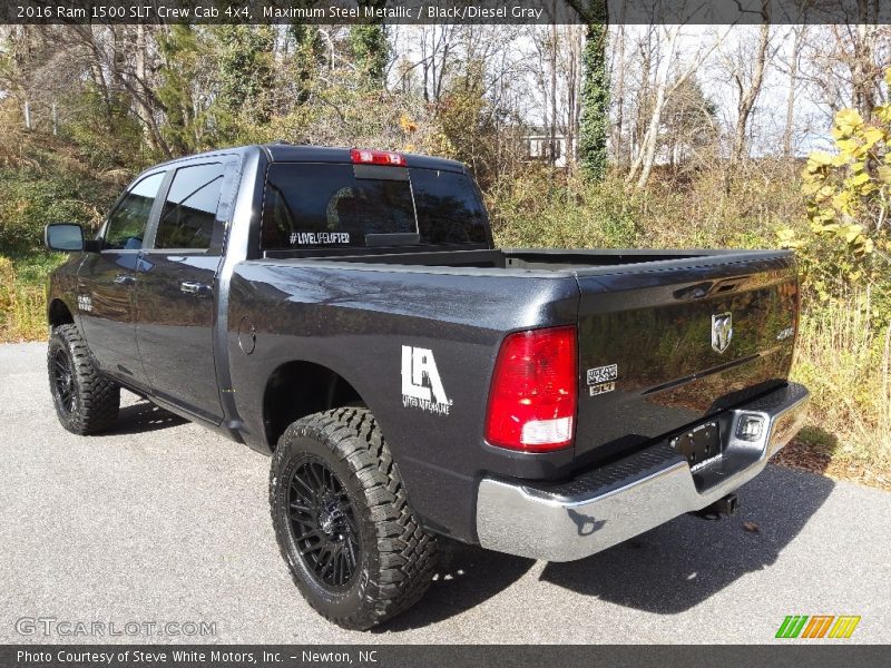 Maximum Steel Metallic / Black/Diesel Gray 2016 Ram 1500 SLT Crew Cab 4x4